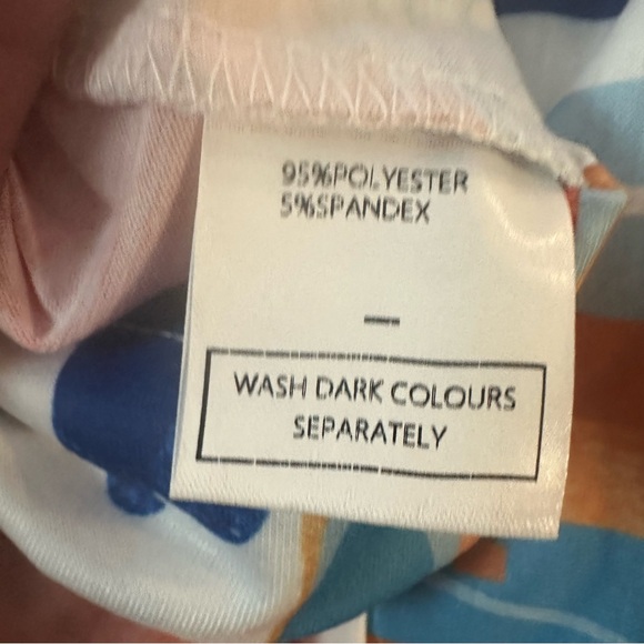 Colorful Abstract Print Top - Picture 9 of 10